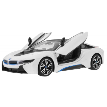 BMW i8 białe RASTAR model 1:14 Zdalnie sterowane auto + pilot 2,4 GHz